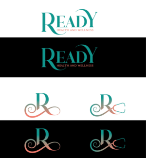 Line 1: Ready,  Line 2: Health and Wellness  | Logo Design by Juli creation