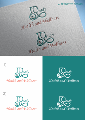 Line 1: Ready,  Line 2: Health and Wellness  | Logo Design by Dickythx16