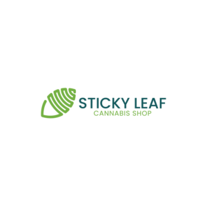 Sticky Leaf Cannabis Shop | Logo Design by rozT