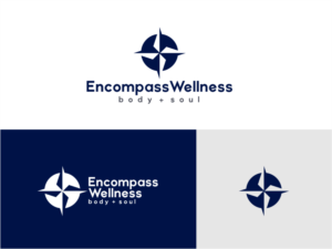 Encompass Wellness: body + soul | Logo Design by artswolf