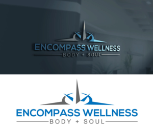 Encompass Wellness: body + soul | Logo Design by sekanul