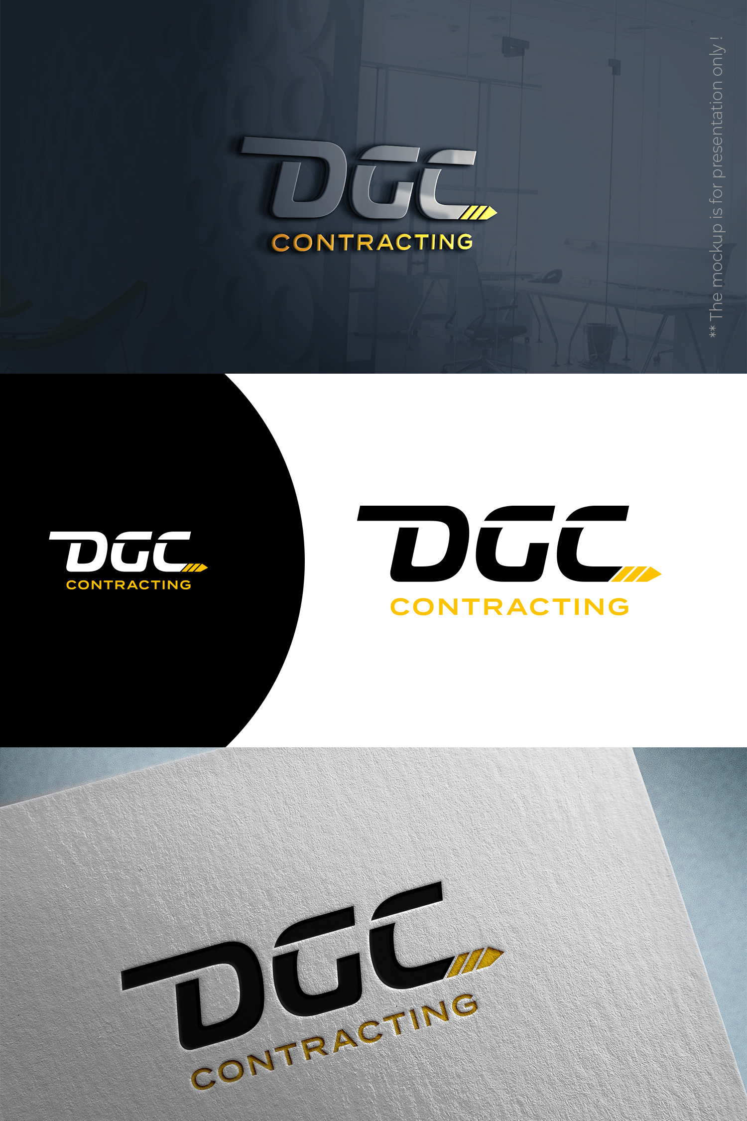 Logo Design by designbysy for DGC Contracting Inc.  | Design #26130353