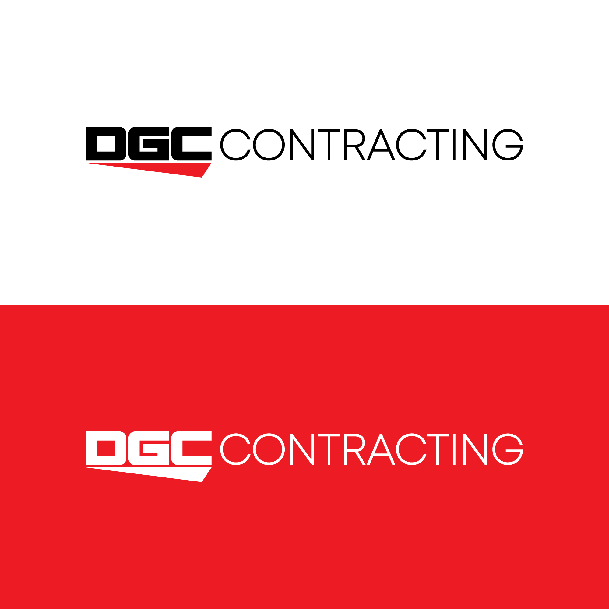 Logo Design by Zak deZign for DGC Contracting Inc.  | Design #26128750