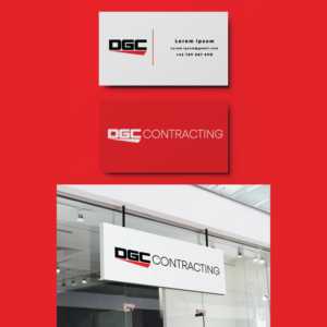 Logo Design by Zak deZign for DGC Contracting Inc.  | Design: #26131110