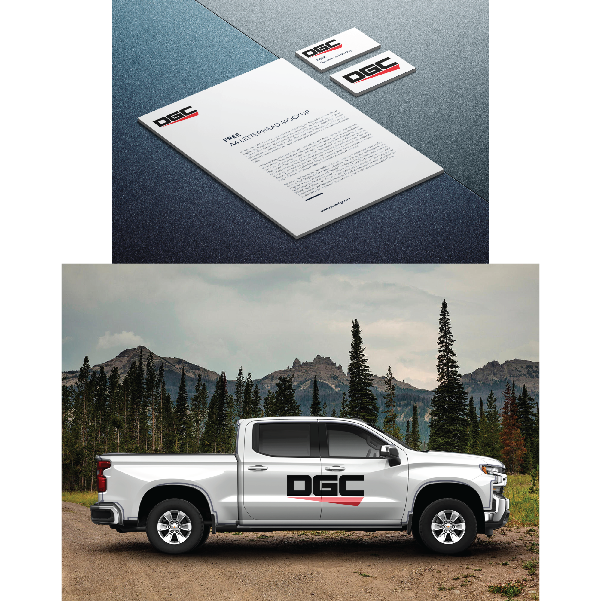 Logo Design by Zak deZign for DGC Contracting Inc.  | Design #26152084