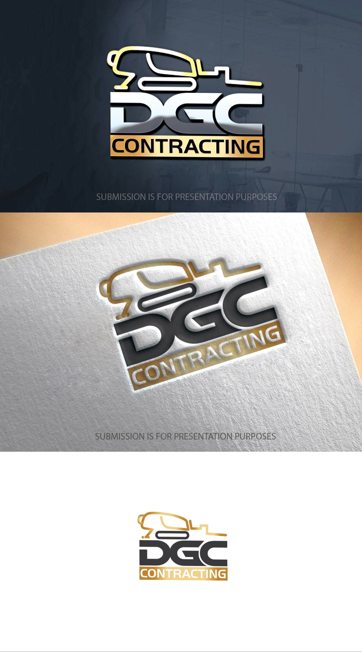 Logo Design by graphicevolution for DGC Contracting Inc.  | Design #26128550