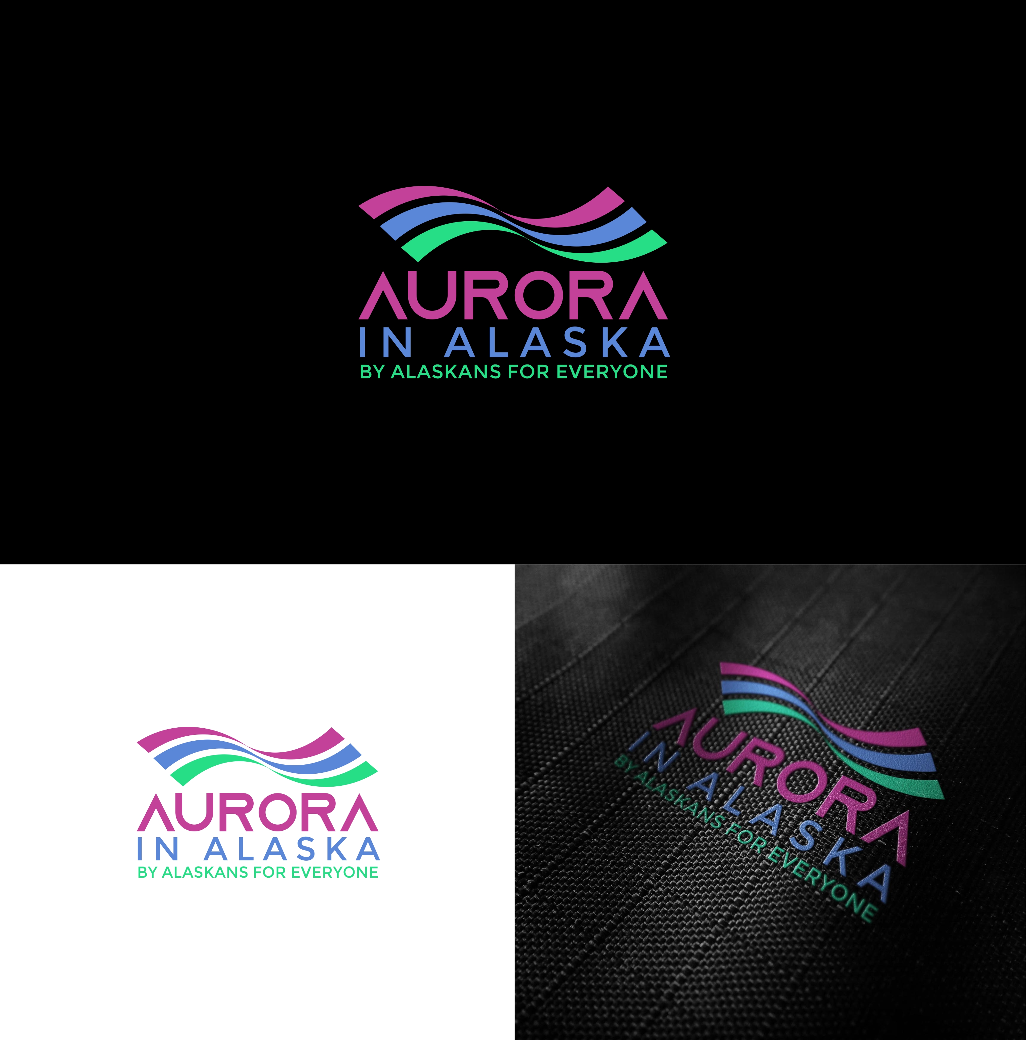 Logo Design by Joenet Jayawarna for Aurora in Alaska | Design #26135779