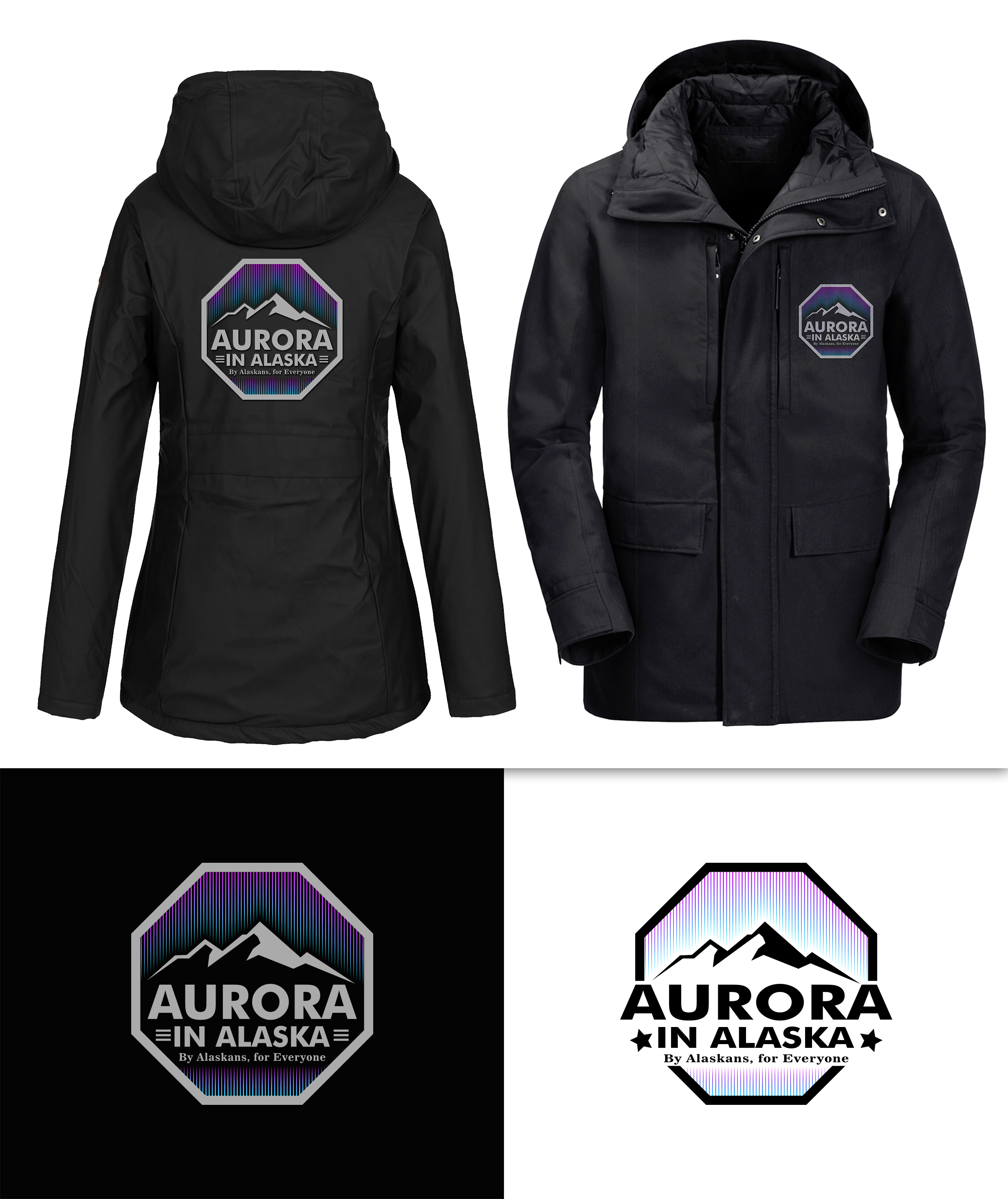 Logo Design by dk_Grafika for Aurora in Alaska | Design #26140769