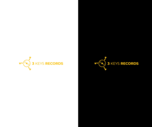 3 Keys Records | Logo Design by uitaki