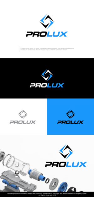 Prolux | Logo Design by Kim Ji