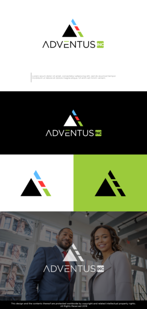 Adventus, Inc. | Logo Design by Kim Ji