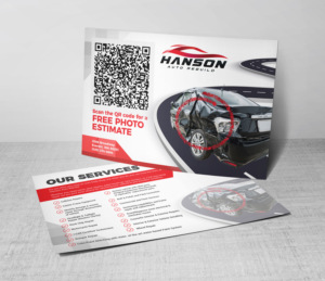 Postcard Design by Deziners Zone for Hanson Auto Rebuild | Design: #26133809