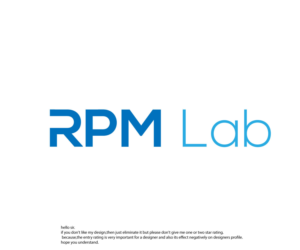 RPM Lab or RPM LAB | Diseño de Logo por sekanul