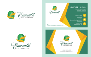 Logo Design by jalusani for Emerald Healing Place | Design: #26163983