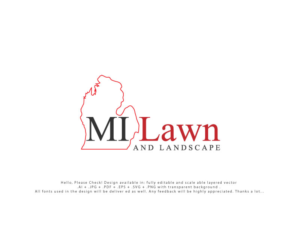 Logo-Design von Pro_DesignMaster für MI Lawn and Landscape | Design: #26138358