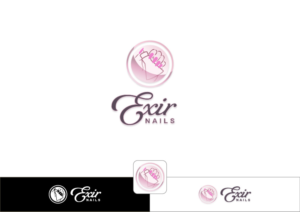 Exir Nails | Logo Design by ~idiaz~