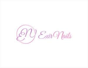 Exir Nails | Logo Design by BNdesigner