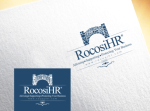 RocosiHR. Advising, Supporting, Protecting your Business. | Logo Design by nikkiblue