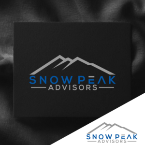 Snow Peak Advisors | Logo Design by Gerald Design 3