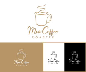 Logo-Design von MoonFeather für MOA Coffee Roaster  | Design #26132200