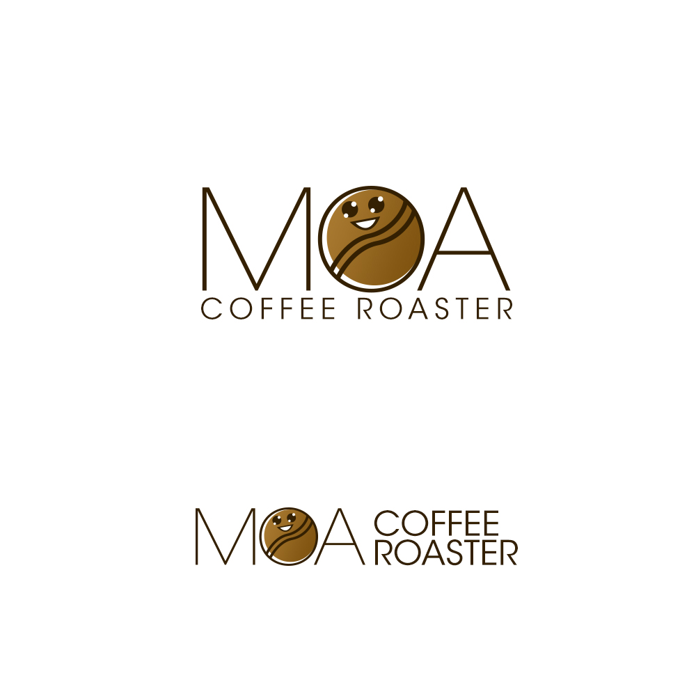 Logo Design by PsyPen for MOA Coffee Roaster  | Design #26132154