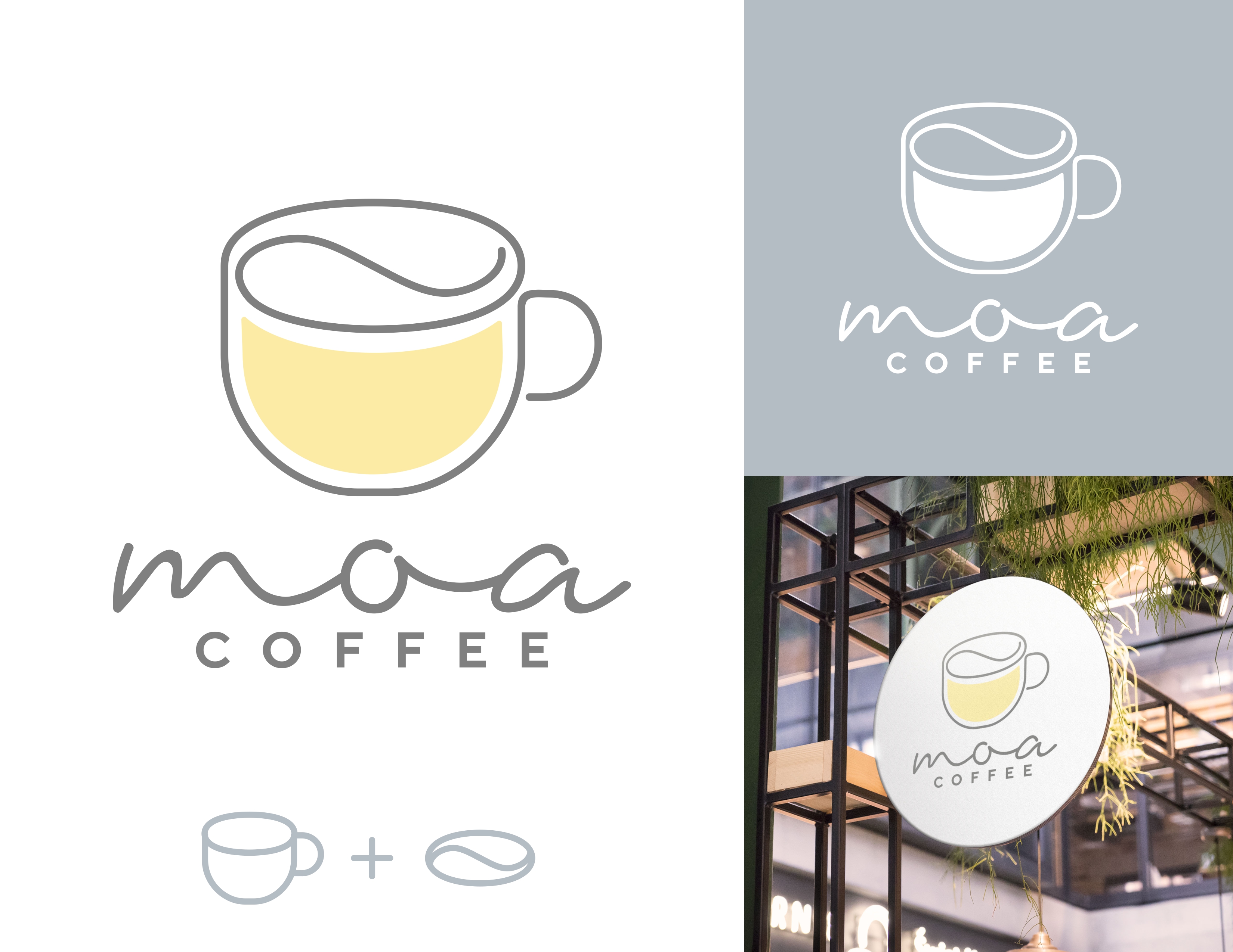 Diseño de Logo por ammar_ed para MOA Coffee Roaster  | Diseño #26132268