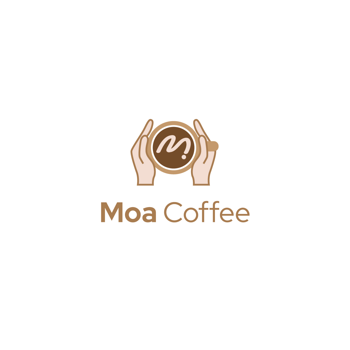 Logo Design by Radsky17 for MOA Coffee Roaster  | Design #26135985