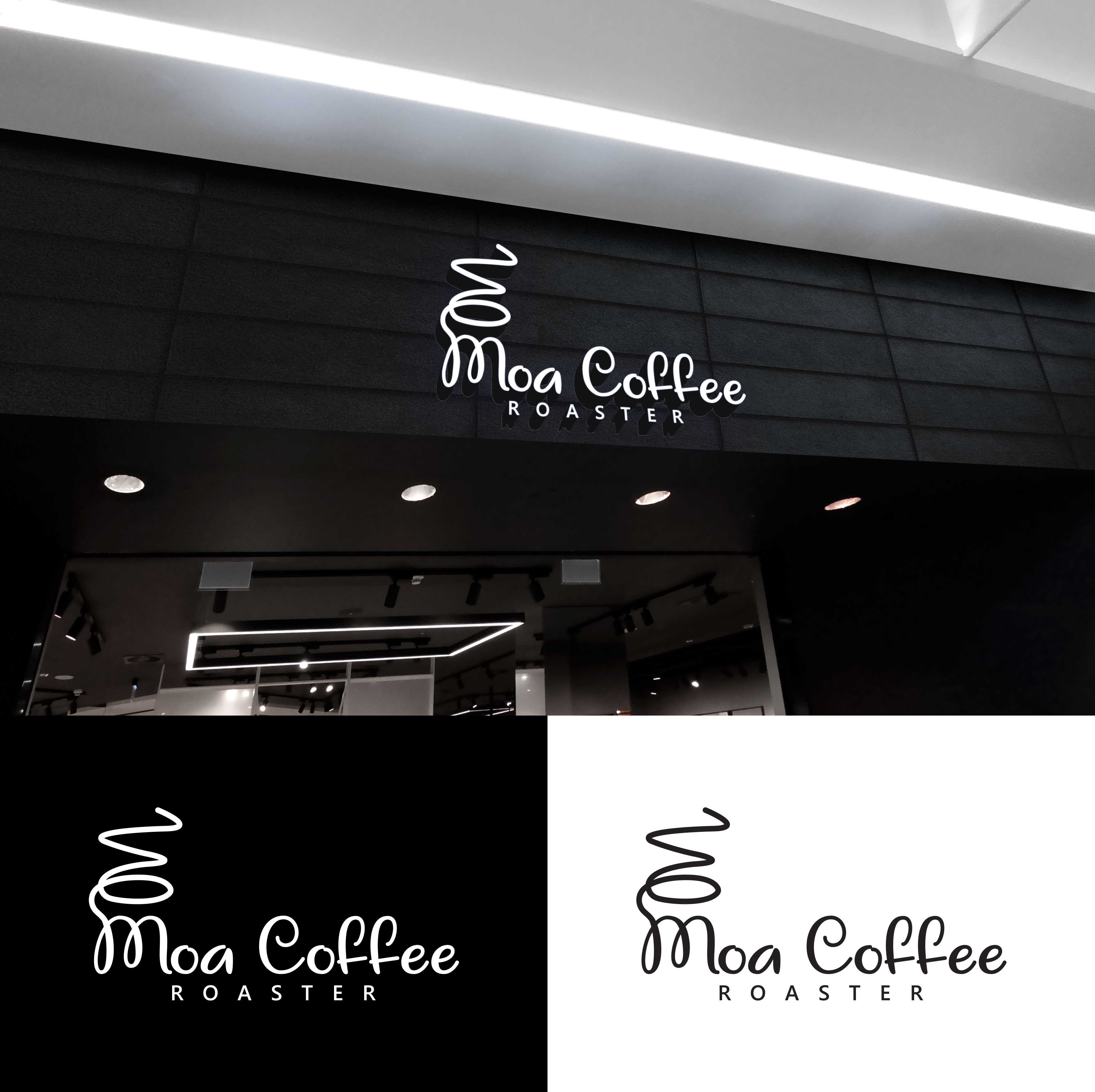 Logo-Design von u2square für MOA Coffee Roaster  | Design #26133046
