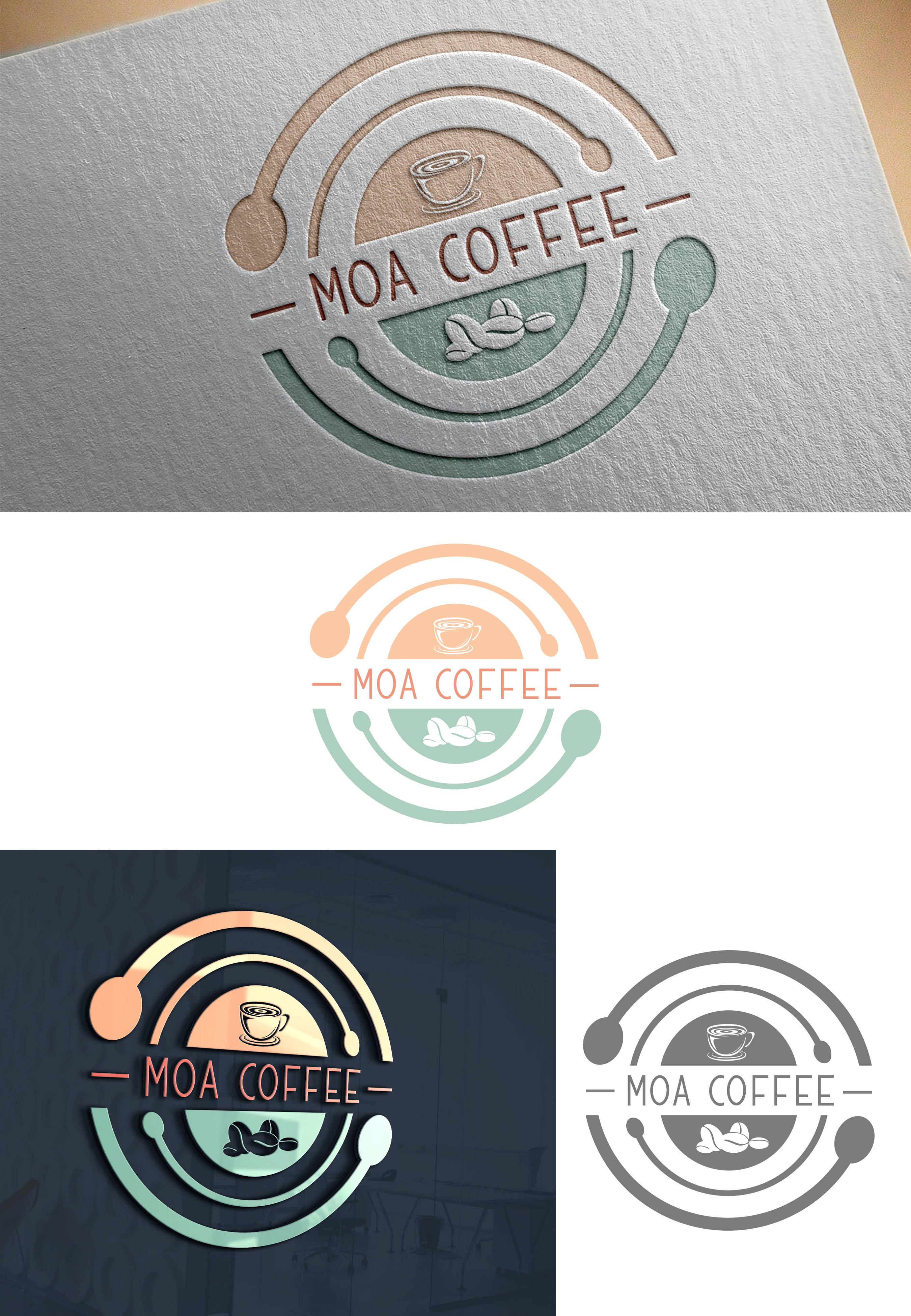 Logo-Design von VanR für MOA Coffee Roaster  | Design #26134868