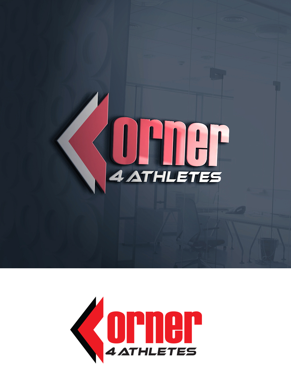 Logo Design by n214008 for Corner 4 Athletes | Design #26133148