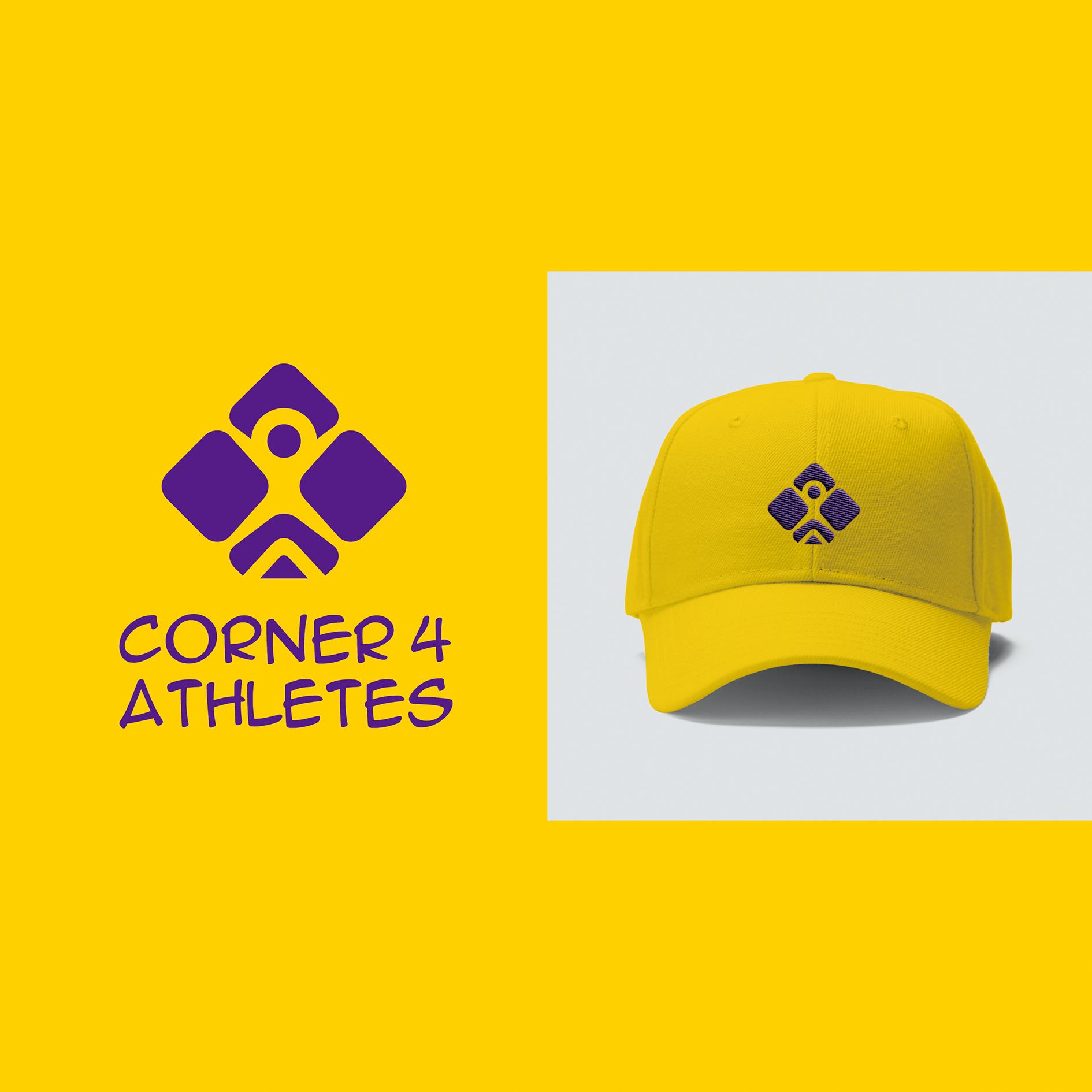 Logo Design by Jagoan for Corner 4 Athletes | Design #26137271