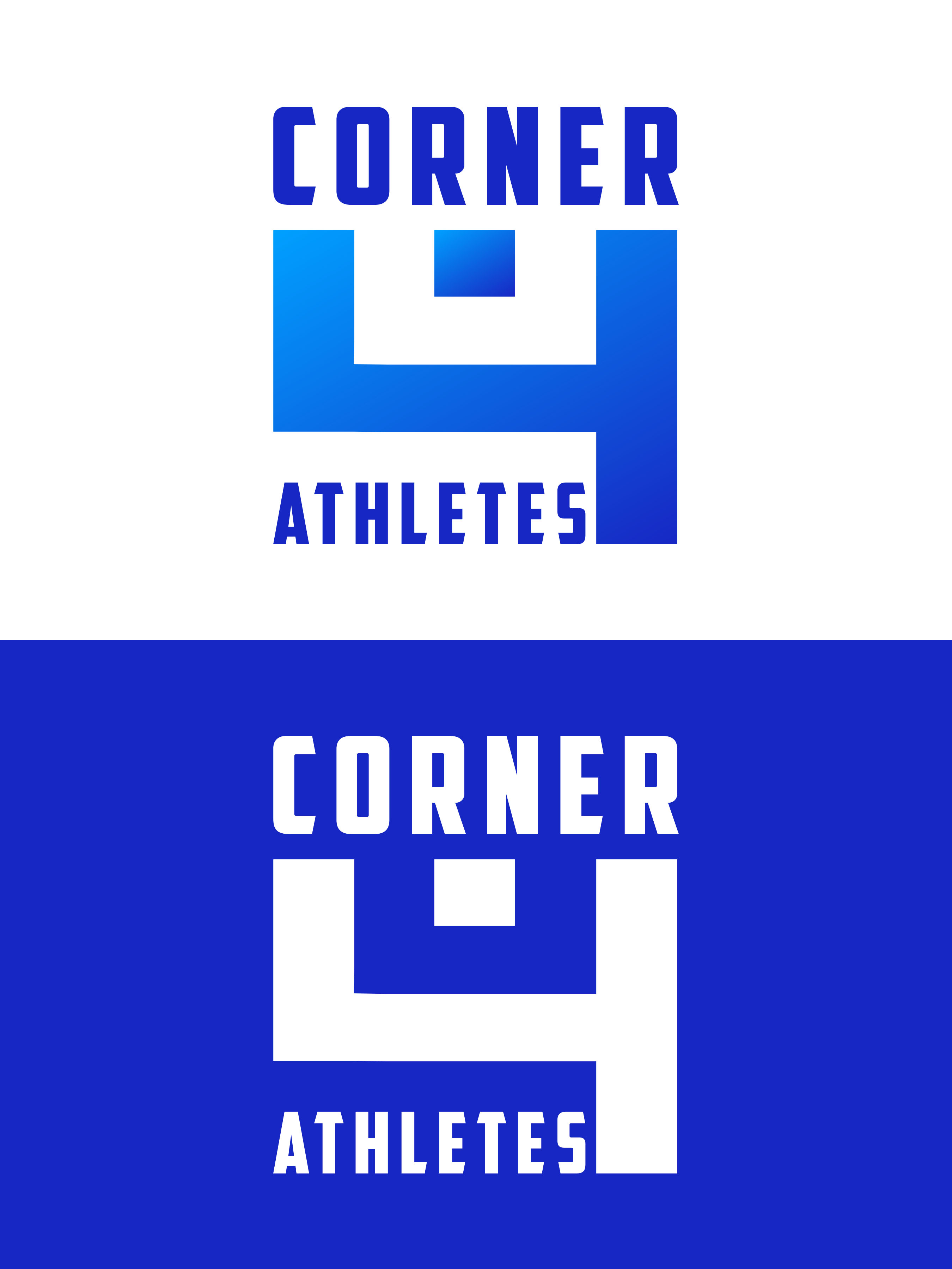 Logo Design by VanR for Corner 4 Athletes | Design #26137328