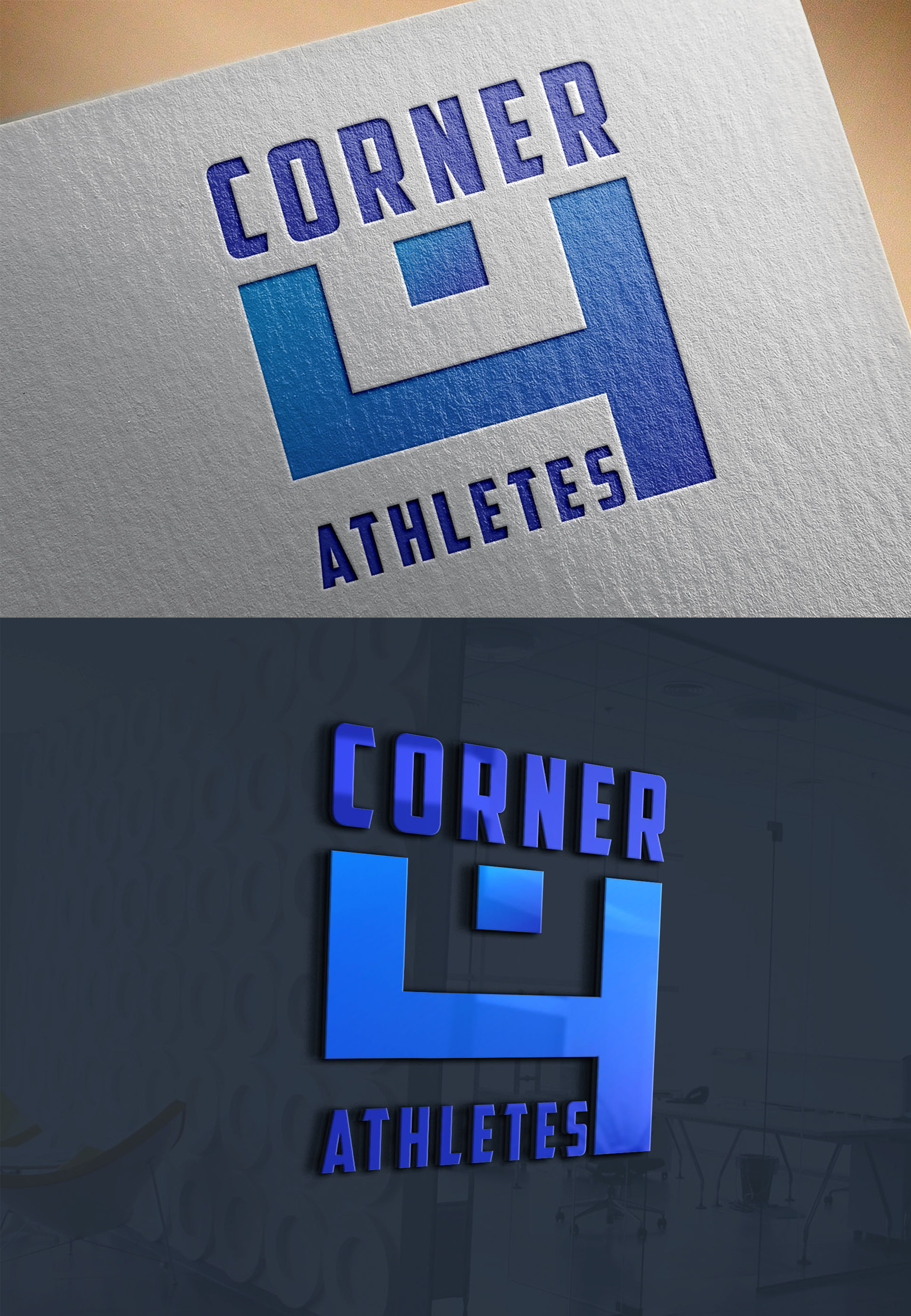 Logo Design by VanR for Corner 4 Athletes | Design #26137329