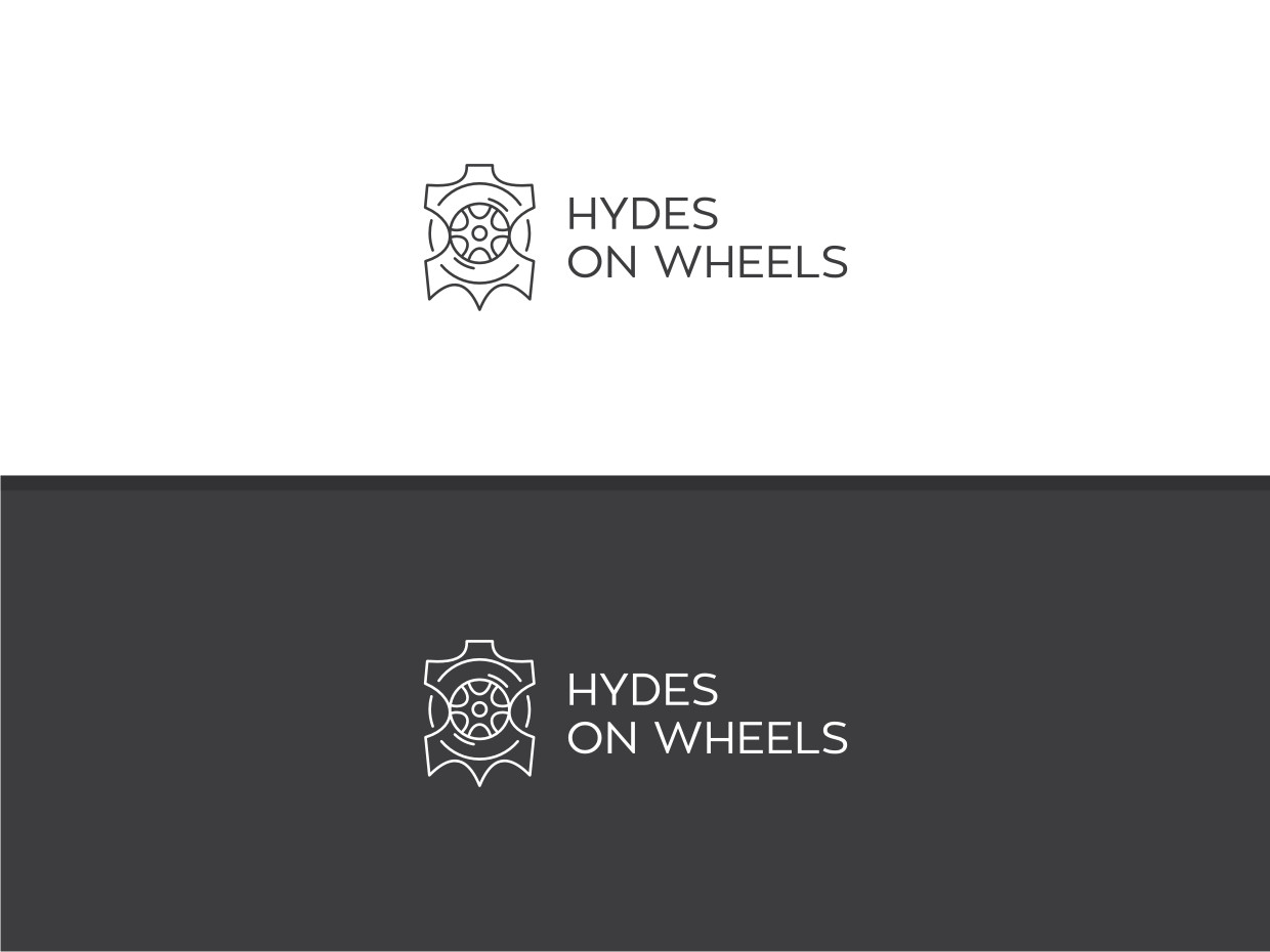 Logo Design by Atvento Graphics for Hydes On Wheels  | Design #26164436