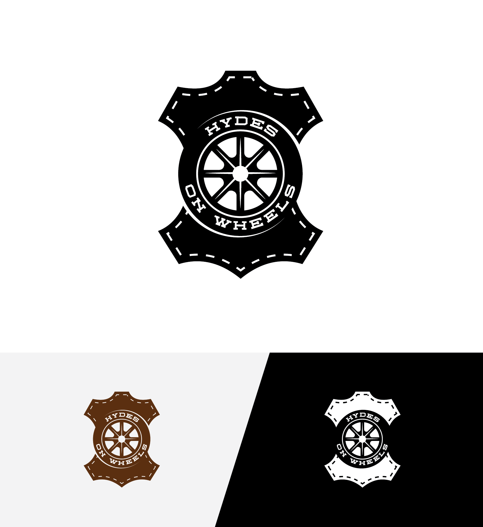 Diseño de Logo por Studi073 para Hydes On Wheels  | Diseño #26134376