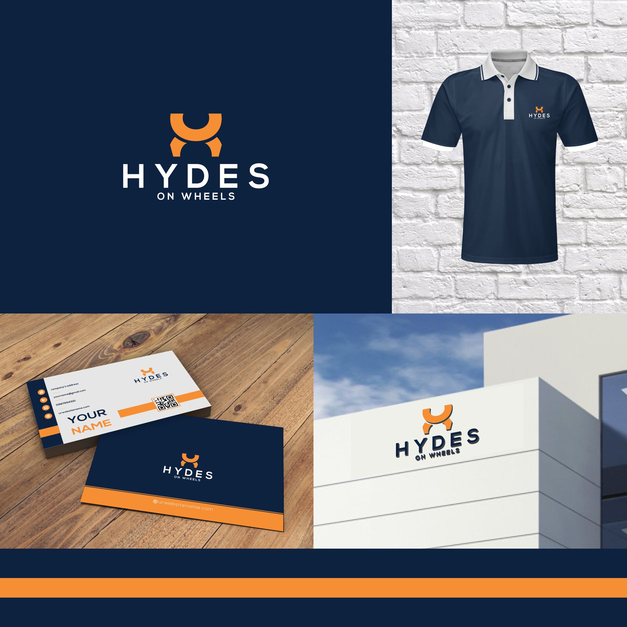 Logo-Design von CREARTIVE für Hydes On Wheels  | Design #26169484
