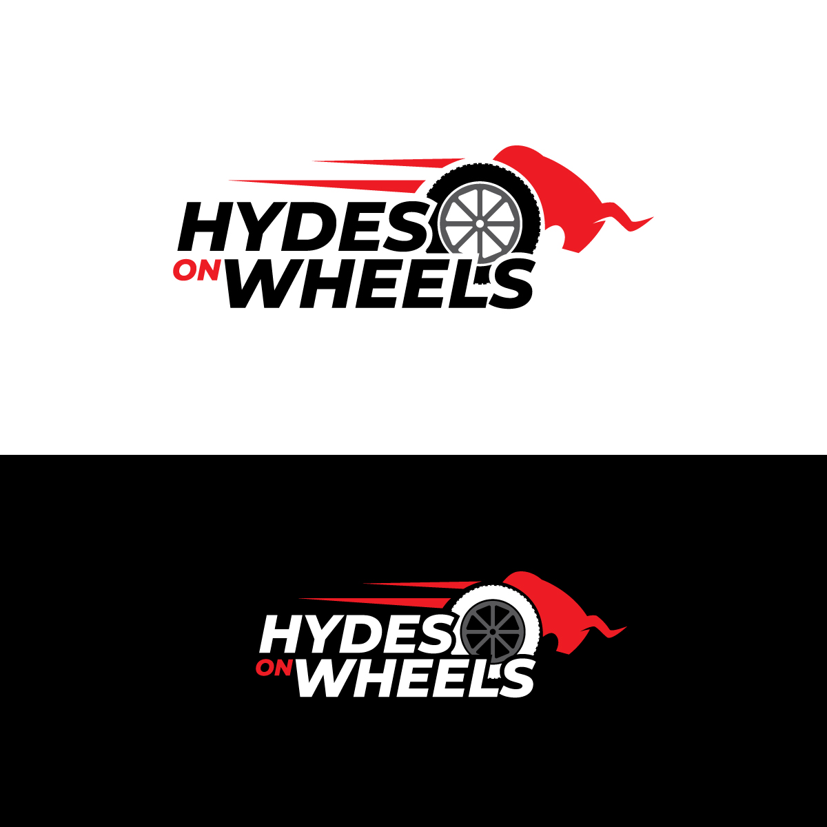 Logo Design by Graphic Bricks for Hydes On Wheels  | Design #26133247