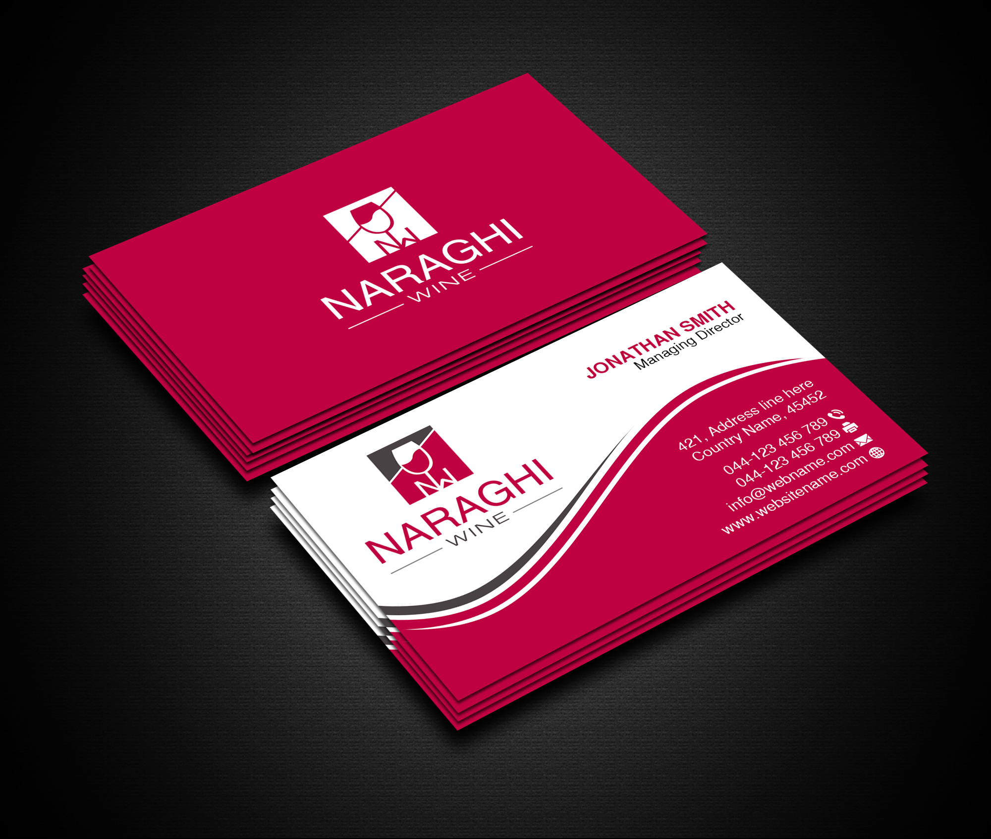 Business Card Design by Creations Box 2015 for this project | Design #26170762