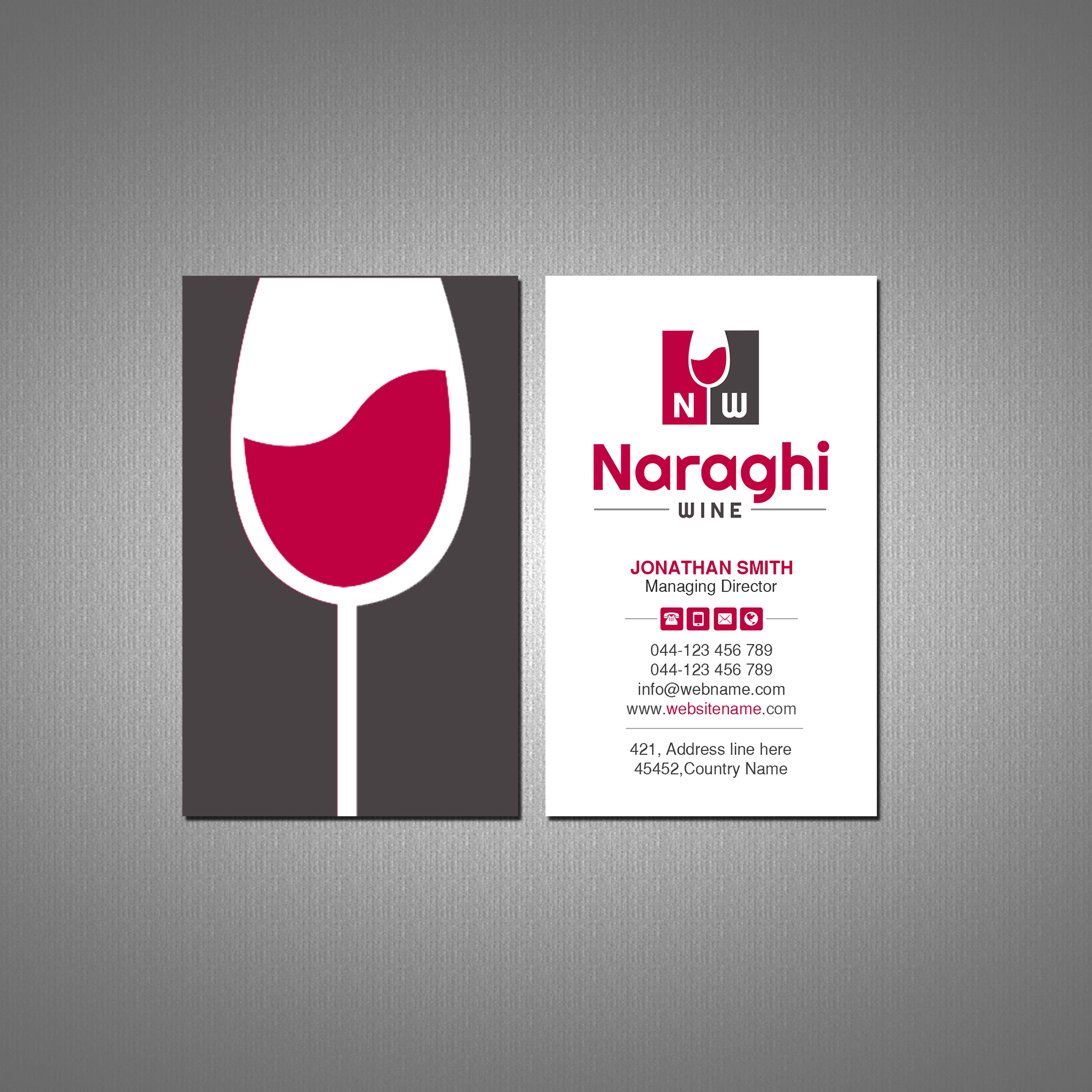 Business Card Design by Creations Box 2015 for this project | Design #26174996