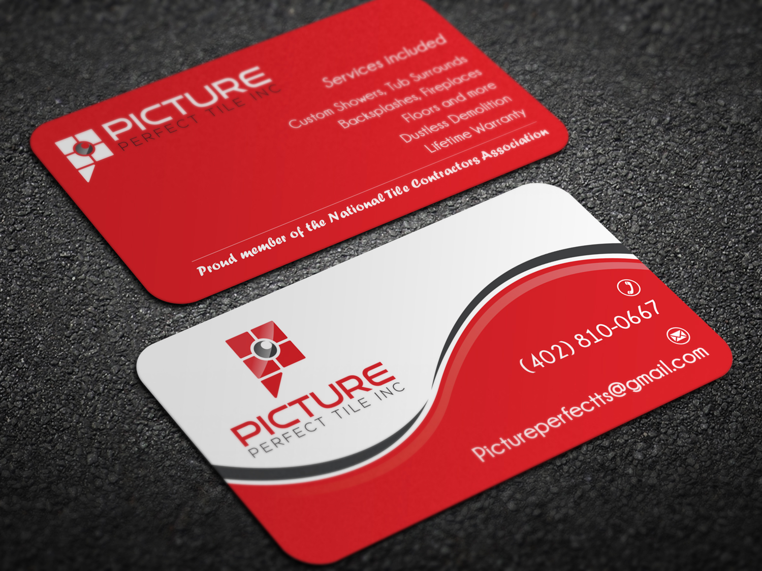 Design de Carte de Visite par Magic of Art pour Picture Perfect Tile Inc. | Design #26133303