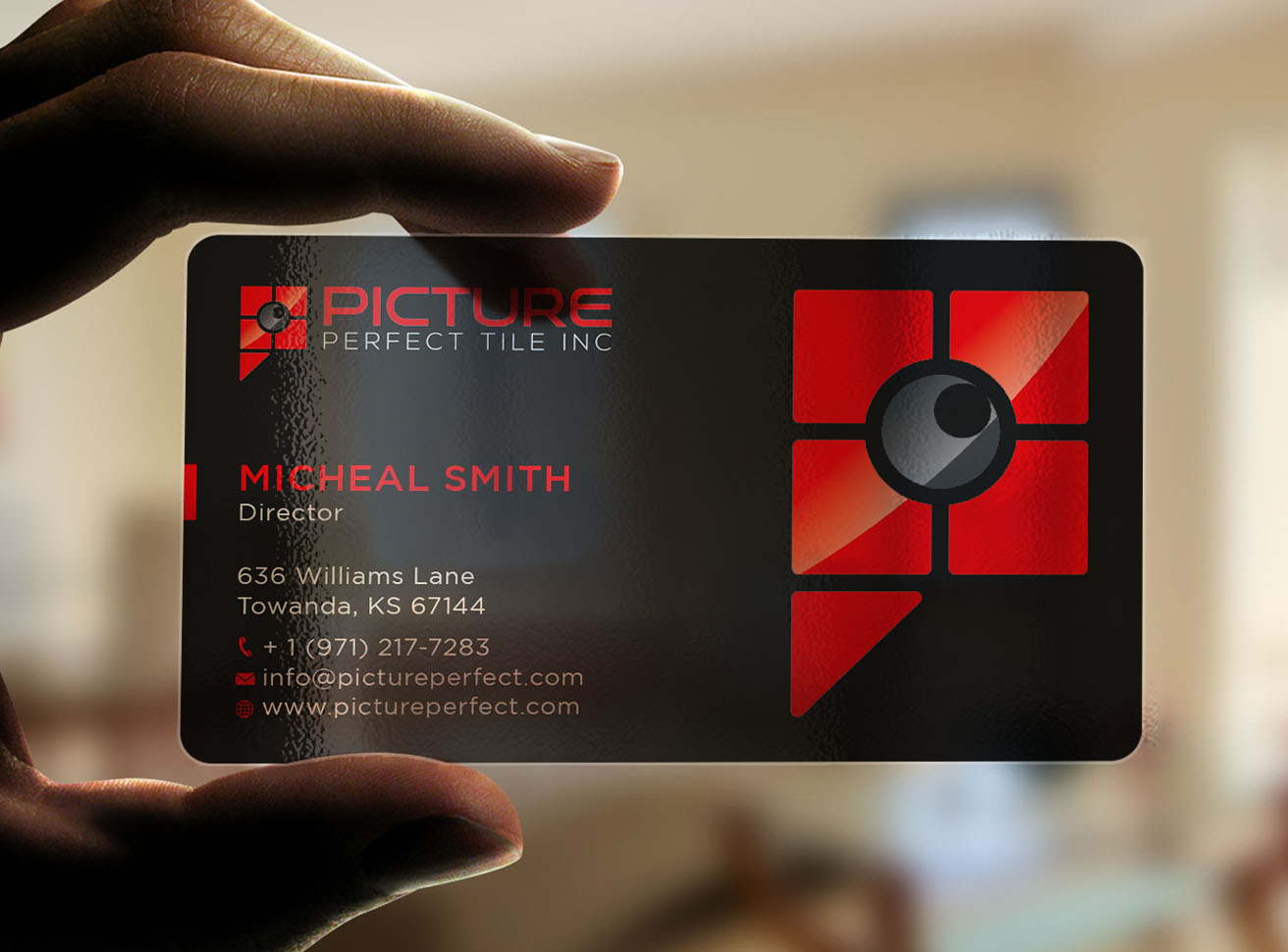 Business Card Design by Tripti Ranjan Gain for Picture Perfect Tile Inc. | Design #26133431