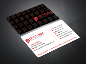 Business Card Design by B. M. BILLAL HOSSAIN for Picture Perfect Tile Inc. | Design: #26132221