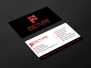 Business Card Design by B. M. BILLAL HOSSAIN for Picture Perfect Tile Inc. | Design: #26133223