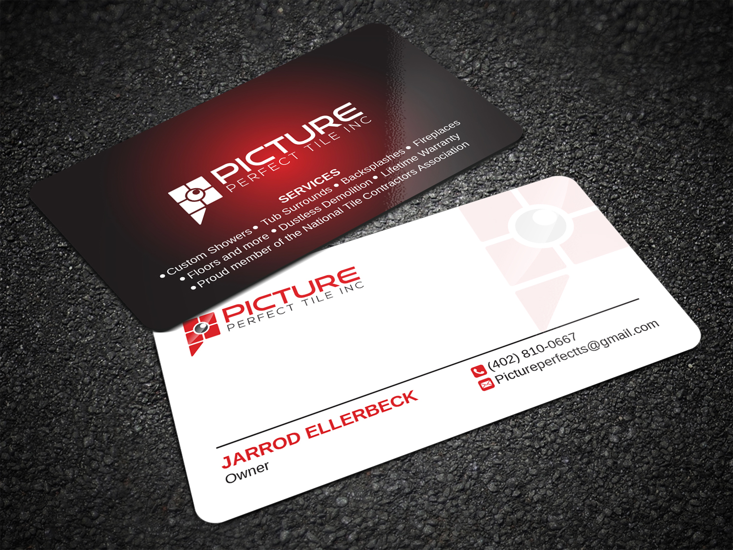 Design de Carte de Visite par Imagine design000 pour Picture Perfect Tile Inc. | Design #26133703