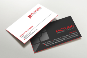 Business Card Design by Imagine design000 for Picture Perfect Tile Inc. | Design: #26134293