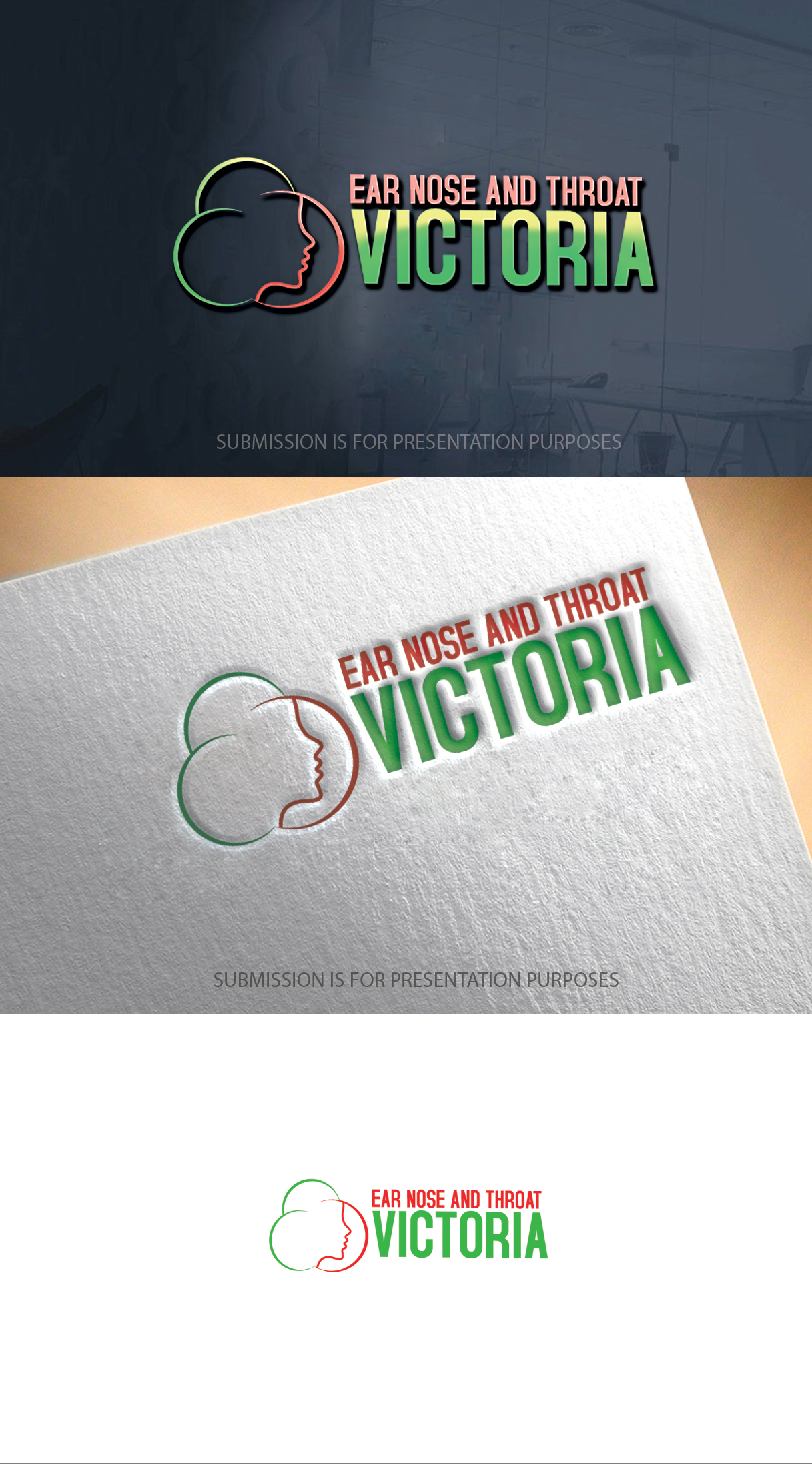 Diseño de Logo por graphicevolution para ENT Victoria | Diseño #26134723