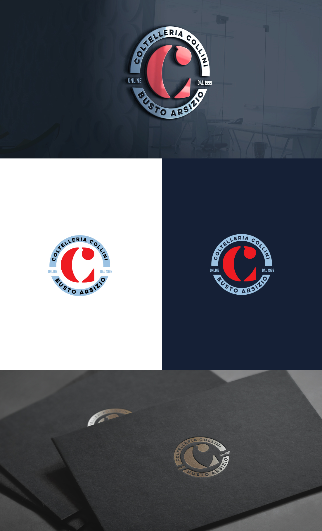 Logo-Design von GLDesigns für COLTELLERIA COLLINI DI COLLINI FERDINANDO DEBORA E RUDY S.N.C. | Design #26134570