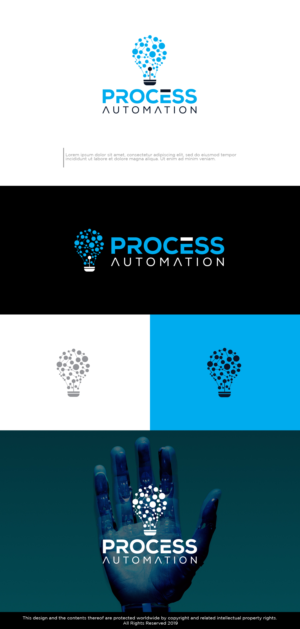 PROCESS AUTOMATION | Logo Design by Kim Ji