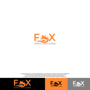 FOX Compact Track Loaders | Logo Design by siti MWDesign