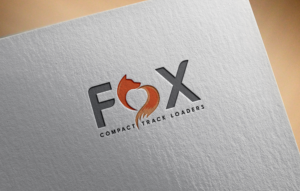 FOX Compact Track Loaders | Logo Design by MH@Designer